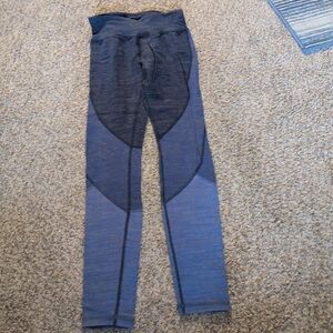 Stylish Blue and Black Leggings